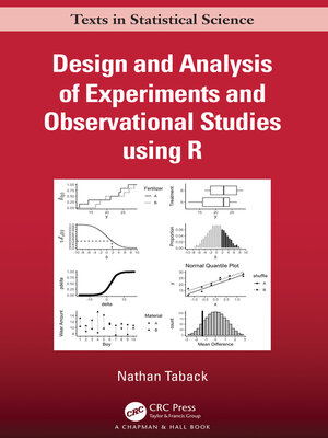 cover image of Design and Analysis of Experiments and Observational Studies using R